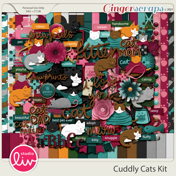 Cuddly Cats Kit preview