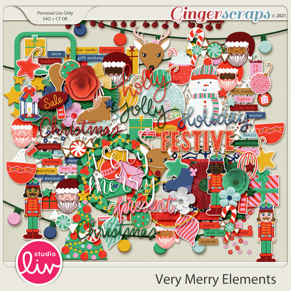 Very Merry Elements preview
