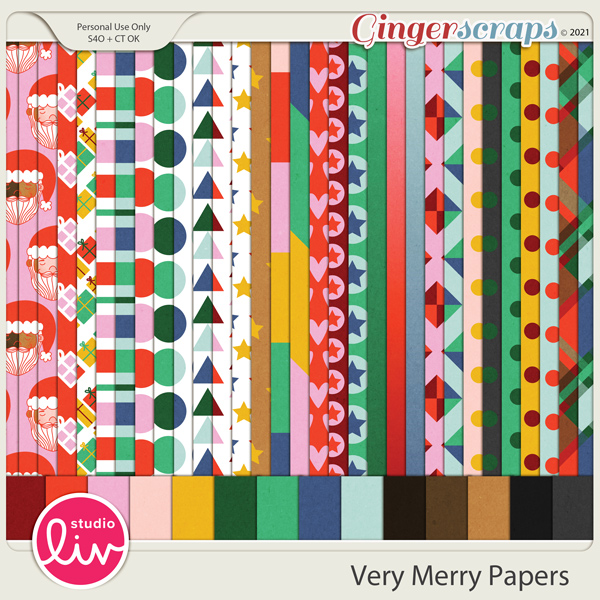 Very Merry Papers preview