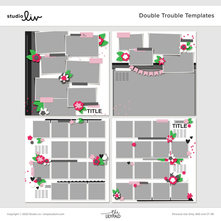 Double Trouble Templates preview