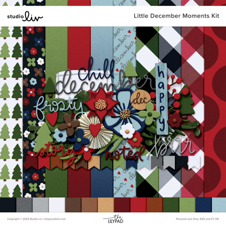 Little December Moments Kit preview