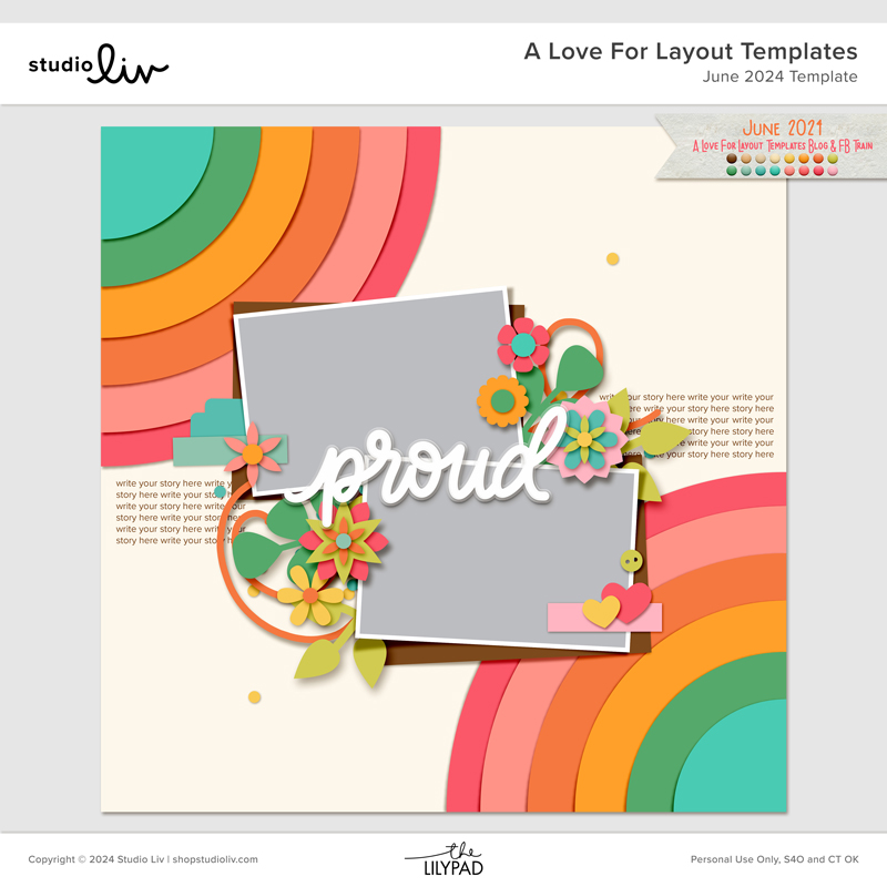 A Love for Layout Templates June 2024 Template